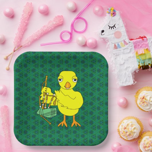 Assiettes En Carton Chick (Fête)