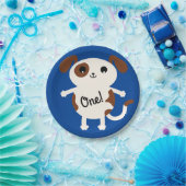 Assiettes En Carton Chien Anniversaire Fête Enfants (Fête)