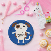 Assiettes En Carton Chien Anniversaire Fête Enfants (Fête)