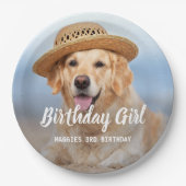 Assiettes En Carton Chien Chien Chien Chien Anniversaire Fête Personna (Devant)