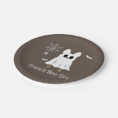 Assiettes En Carton Chien-chien français Halloween Chien-chien-chien-c (Angle)