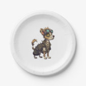 Assiettes En Carton Chien d'aventure (Devant)