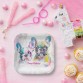 Assiettes En Carton Chien de Chien de Chien de Chien de Chien de Chien (Fête)