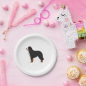 Assiettes En Carton Chien de montagne bernois (Fête)