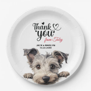 Assiettes En Carton Chien de pomme
