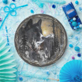 Assiettes En Carton Chien d'ours karélien (Fête)