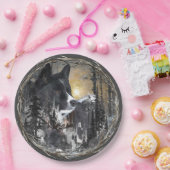 Assiettes En Carton Chien d'ours karélien (Fête)