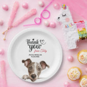 Assiettes En Carton Chien gris italien (Fête)