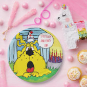 Assiettes En Carton Chien HUH ! Amusante fête d'anniversaire (Fête)