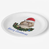 Assiettes En Carton Chien Shih-Tsu articles de Noël (Angle)
