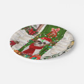 Assiettes En Carton Chih Tzu Chien Noël (Angle)