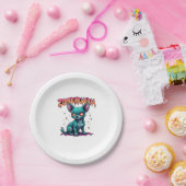 Assiettes En Carton Chihuahua Chi Chichi Chiwawa Zombie Chien Hallowee (Fête)