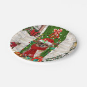 Assiettes En Carton Chihuahua Chien Noël (Angle)