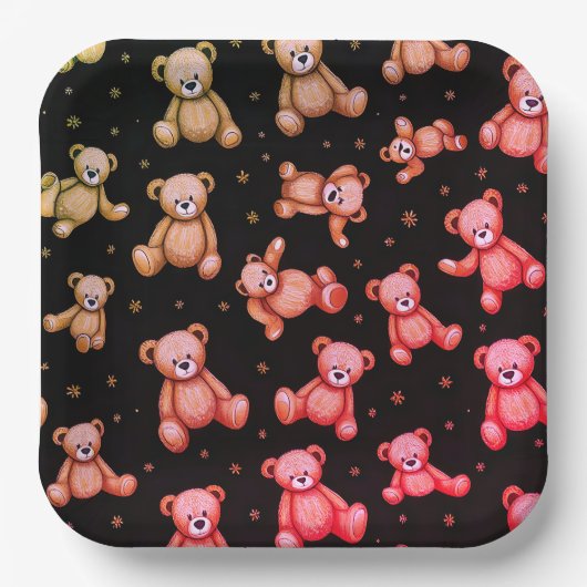 Assiettes En Carton children paper plate (Recto)