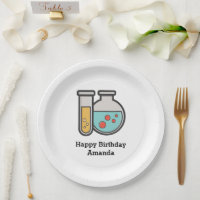 Chimie Tube d'essai et bécher Anniversaire
