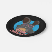 Assiettes En Carton Chinchilla Chinchillin I Cool Sunglasses Cadeau (Angle)