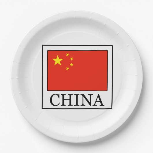 Assiettes En Carton Chine (Devant)
