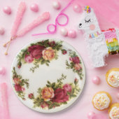 Assiettes En Carton Chine Limoges peints à la main antique (Fête)