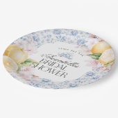 Assiettes En Carton Chinoiserie Lemon Tea Fête des mariées Décor table (Angle)