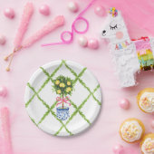 Assiettes En Carton Chinoiserie Plaques de papier Topiaire à gingembre (Fête)