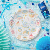 Assiettes En Carton Chinoiserie Teatime Motif (Fête)