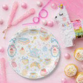 Assiettes En Carton Chinoiserie Teatime Motif (Fête)