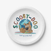 Assiettes En Carton Chiot Scooby-Doo "One Super Pup" (Devant)