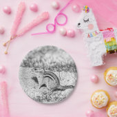 Assiettes En Carton Chipmunk Sketch (Fête)