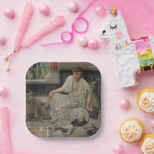 Assiettes En Carton Chloe (par Edward Poynter) (Fête)