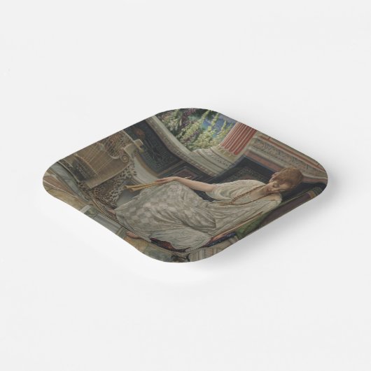 Assiettes En Carton Chloe (par Edward Poynter) (Angulaire)