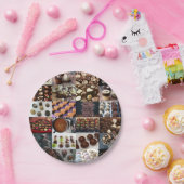 Assiettes En Carton Chocolat (Fête)