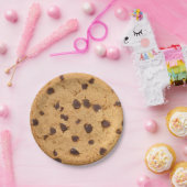 Assiettes En Carton Chocolat Chip cookie (Fête)