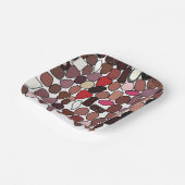 Assiettes En Carton Chocolat confiserie Bonbons fête d'anniversaire (Angulaire)