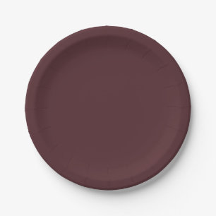 Assiettes En Carton Chocolat léger simple classique