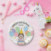 Assiettes En Carton Chocolat Merle Cockapoo Cavapoo Chien Anniversaire (Fête)