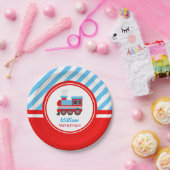 Assiettes En Carton Choo Choo Train Décor fête d'anniversaire (Fête)