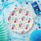 Assiettes En Carton Chose Une Chose Deux Chaussures Hoppy Motif (Fête)