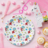 Assiettes En Carton Chose Une Chose Deux Chaussures Hoppy Motif (Fête)