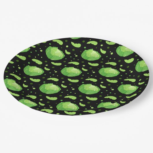 Assiettes En Carton Chou (Angle)