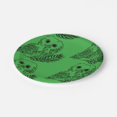 Assiettes En Carton Chouette (Angle)