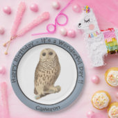 Assiettes En Carton Chouette barrée - Anniversaire ou autre événement (Fête)
