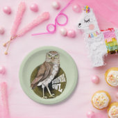 Assiettes En Carton Chouette bractée (Fête)