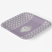 Assiettes En Carton Chouette Oracle Pastel Purple (Angulaire)