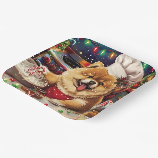 Assiettes En Carton Chow Chow Holiday Baking : Festive Noël (Angulaire)