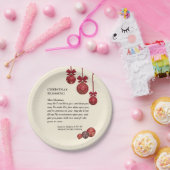 Assiettes En Carton chrétien | LE SEIGNEUR VOUS BLESSE | Noël (Fête)