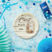 Assiettes En Carton Christ le Sauveur naît (Fête)