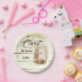 Assiettes En Carton Christ le Sauveur naît (Fête)