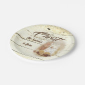 Assiettes En Carton Christ le Sauveur naît (Angle)