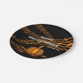 Assiettes En Carton Christian Halloween HALLELUJAHEEN | CITROUILLE (Angle)