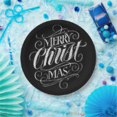 Assiettes En Carton Christian Joyeux tableau de bord de Noël (Fête)